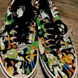 Size 10 RARE Disney toy story vans